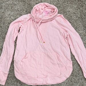 Lilly Pulitzer Pink Hooded Sweatshirt